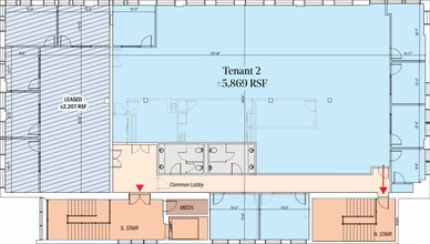 758 W North Ave, Chicago, IL à louer Plan d’étage– Image 2 sur 2