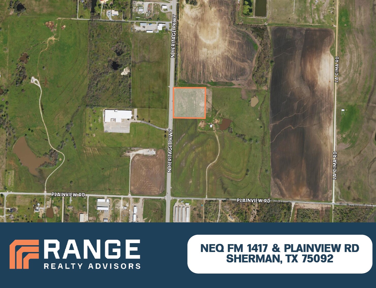 N Heritage Parkway, Sherman, TX à vendre Aérien– Image 1 sur 2