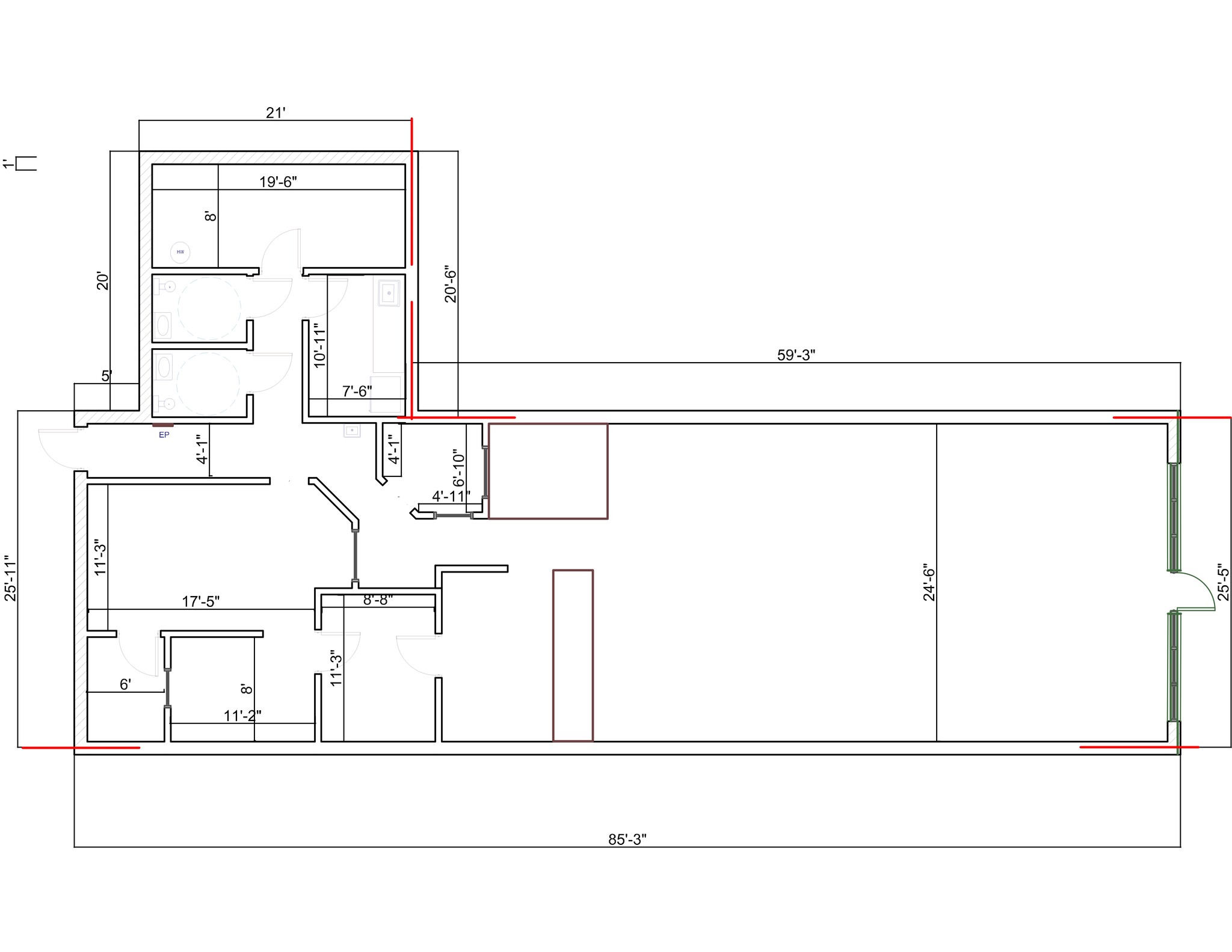 2111 N Roan St, Johnson City, TN à louer Plan de site– Image 1 sur 1
