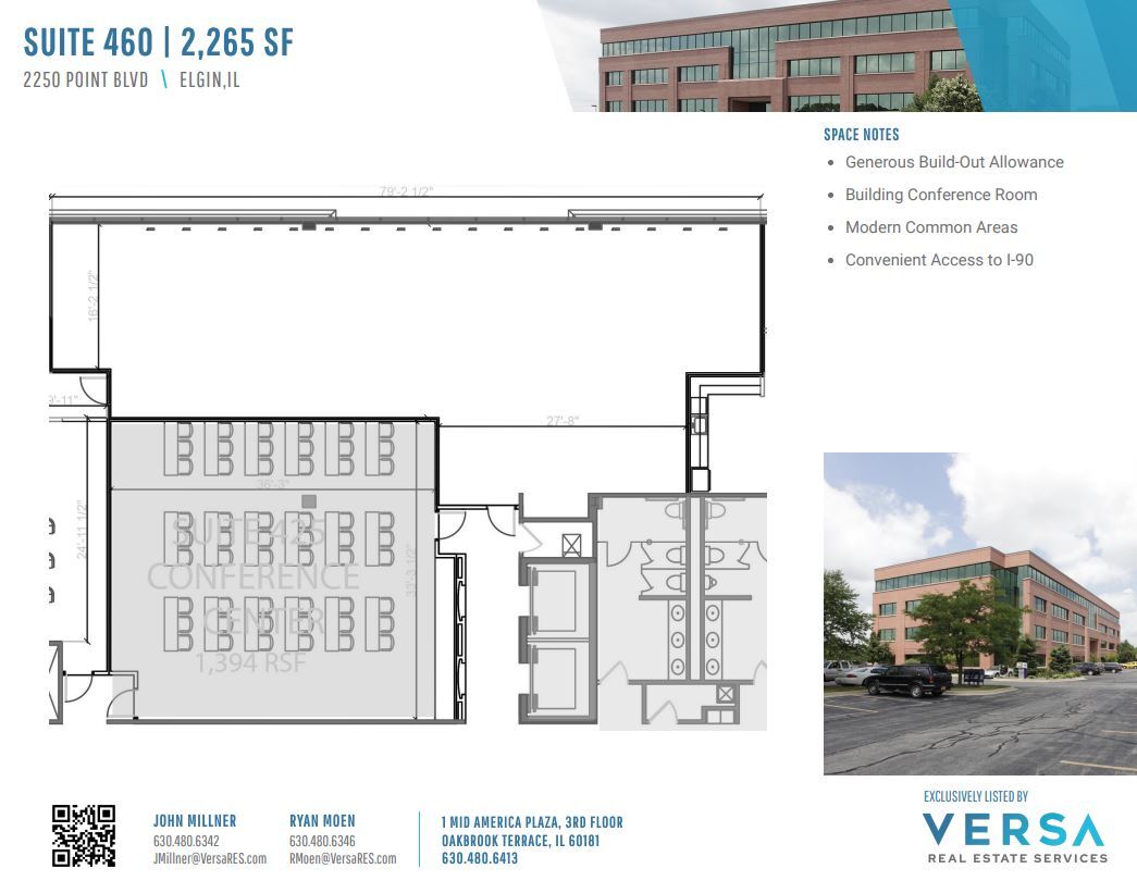 2250 Point Blvd, Elgin, IL à louer Plan d’étage– Image 1 sur 2
