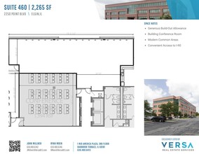 2250 Point Blvd, Elgin, IL à louer Plan d’étage– Image 1 sur 2