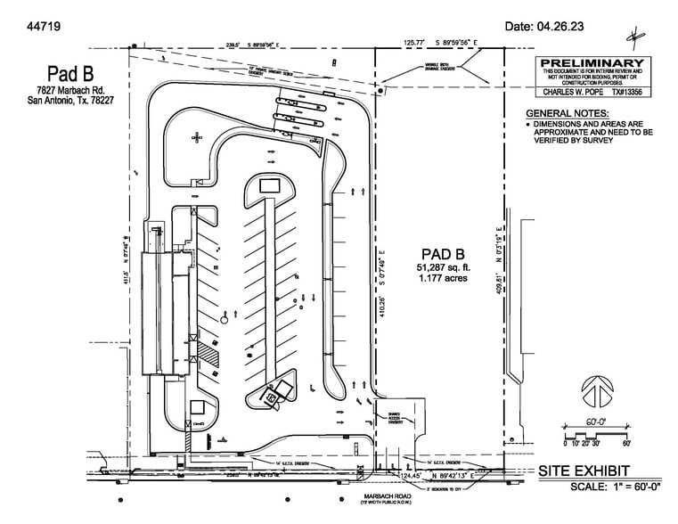 7827 Marbach Rd, San Antonio, TX à vendre - Plan cadastral – Image 2 sur 3
