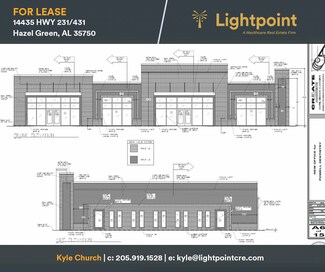 Plus de détails pour 14435 US-231 Hwy, Hazel Green, AL - Local commercial à louer