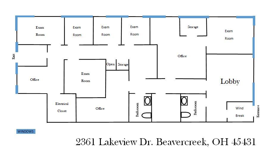 2359-2361 Lakeview Dr, Beavercreek, OH à louer - Photo de l’immeuble – Image 1 sur 6