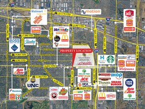 1395 Peoria St, Aurora, CO - Vue aérienne  vue de carte - Image1