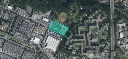 Osny, VDO - Vue aérienne vue de carte