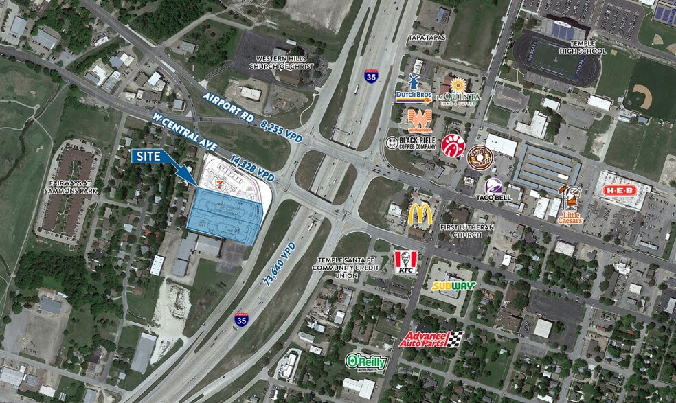 SWC Central Ave & I-35, Temple, TX à louer - Photo de l’immeuble – Image 1 sur 1