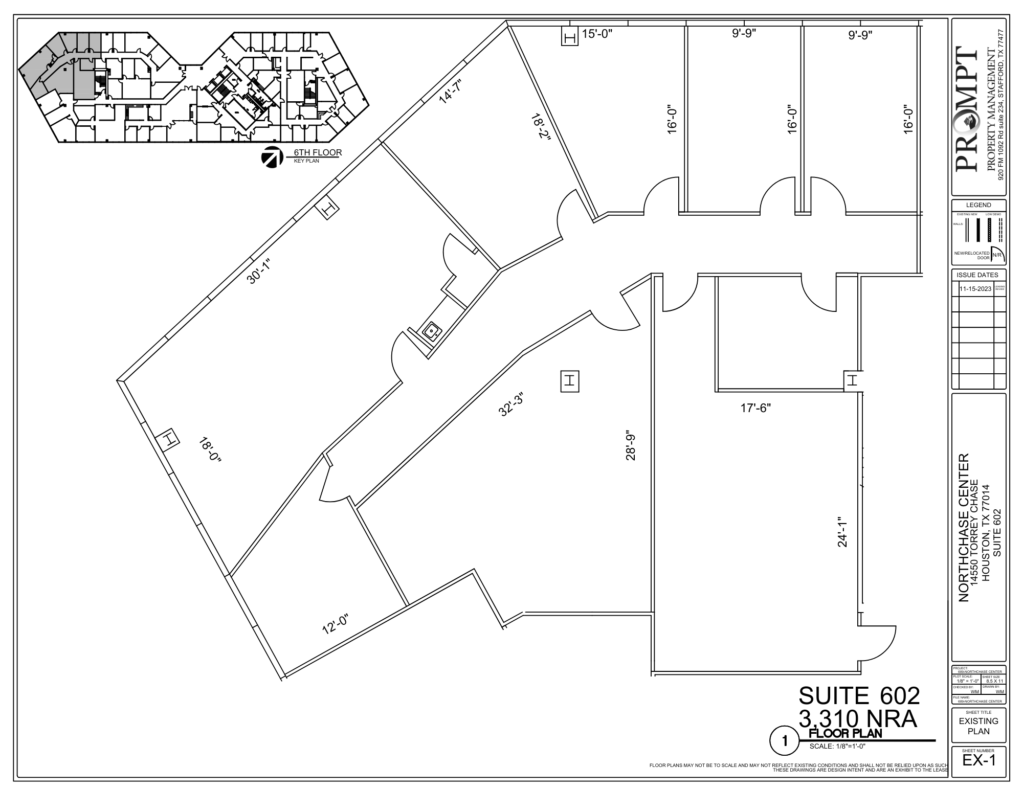 14550 Torrey Chase Blvd, Houston, TX à louer Plan d’étage– Image 1 sur 1