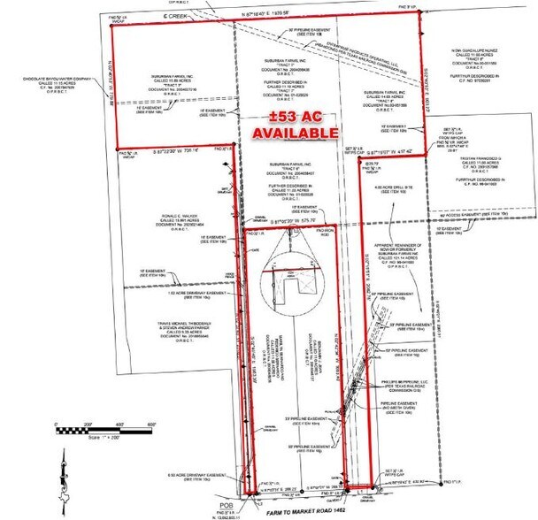 FM 1462 & Sh-288, Rosharon, TX à vendre - Plan de site – Image 3 sur 3