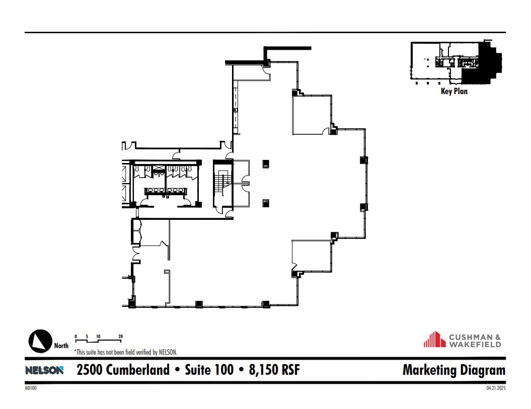 2500 Cumberland Pky SE, Atlanta, GA à louer Plan d’étage– Image 1 sur 1