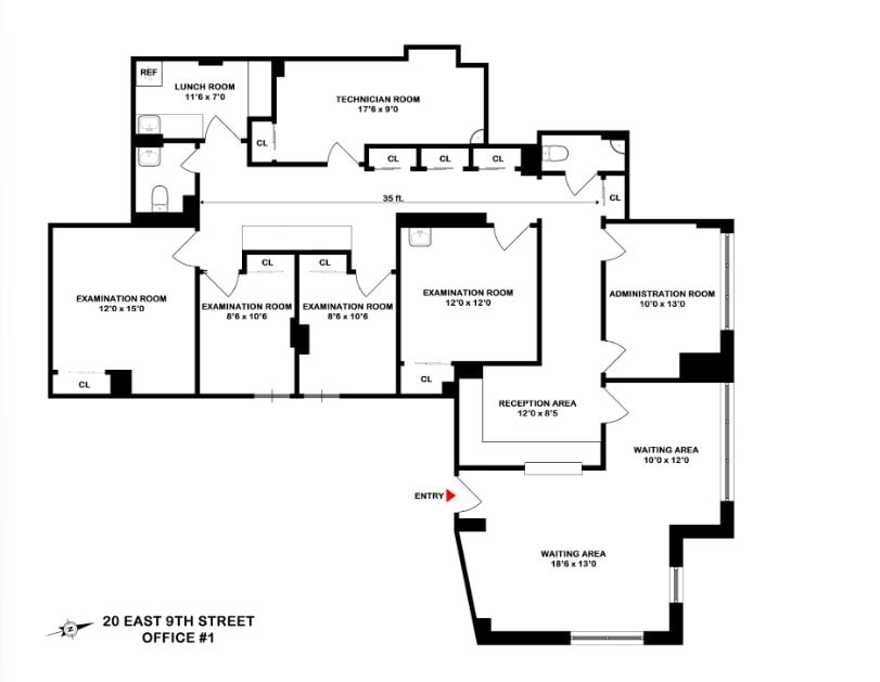 20 E 9th St, New York, NY 10003 - Lot 1 -  - Plan d’étage - Image 1 of 1