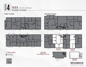 1321 Howe Ave, Sacramento, CA à louer Plan d’étage– Image 1 sur 1