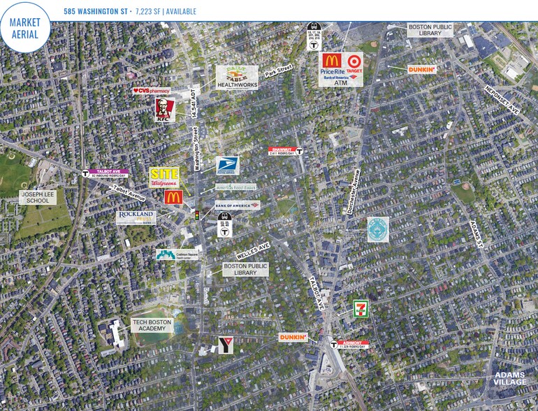 585 Washington St, Boston, MA à louer - Aérien – Image 2 sur 3