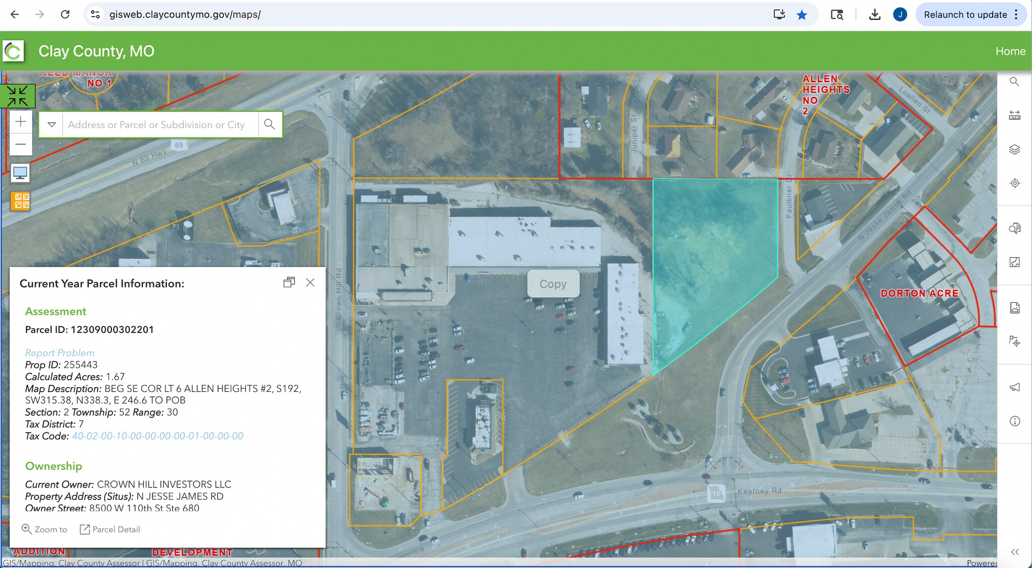 Crown Hill Rd, Excelsior Springs, MO à vendre Aérien– Image 1 sur 3