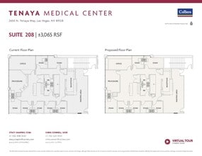 2650 N Tenaya Way, Las Vegas, NV à louer Plan d’étage– Image 1 sur 2