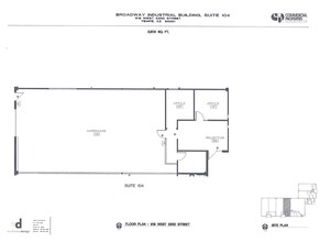 819 W 22nd St, Tempe, AZ à louer Plan d’étage– Image 1 sur 13