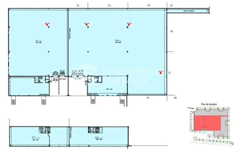 Local d’activités dans Ivry-sur-Seine à louer - Plan d’étage – Image 2 sur 2