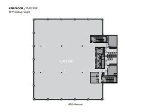 25- 11 49th Ave, Long Island City, NY à louer Plan d’étage– Image 1 sur 1