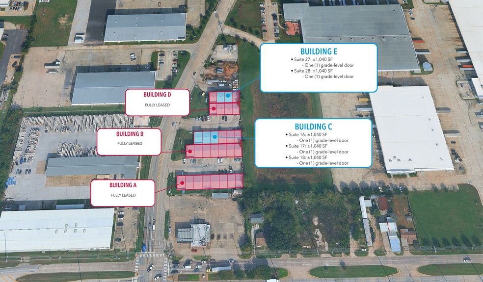 5710 Brittmoore Rd, Houston, TX à louer - Aérien – Image 2 sur 2