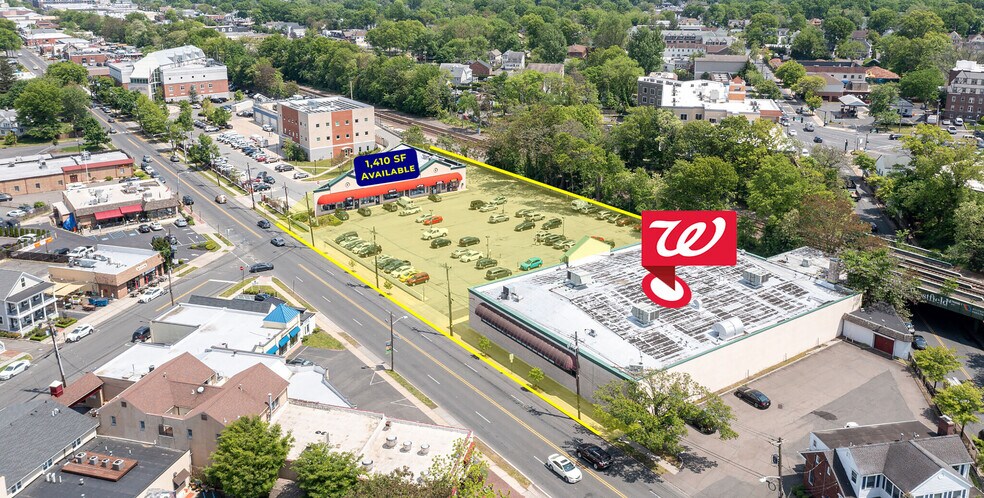260-278 North Ave E, Westfield, NJ à louer - Aérien – Image 2 sur 2