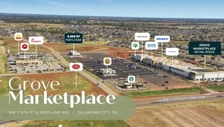 Plus de détails pour 18012-18116 Grove Pky, Edmond, OK - Local commercial à louer
