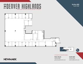 10375 E Harvard Ave, Denver, CO à louer Plan d’étage– Image 1 sur 1