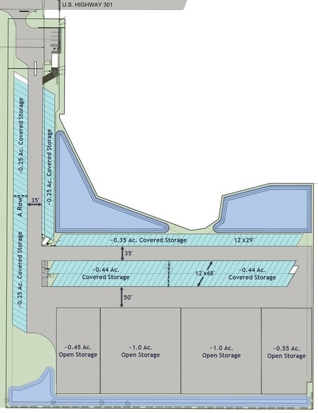 7302 E Warm Springs Ave, Coleman, FL à louer - Plan de site – Image 2 sur 12