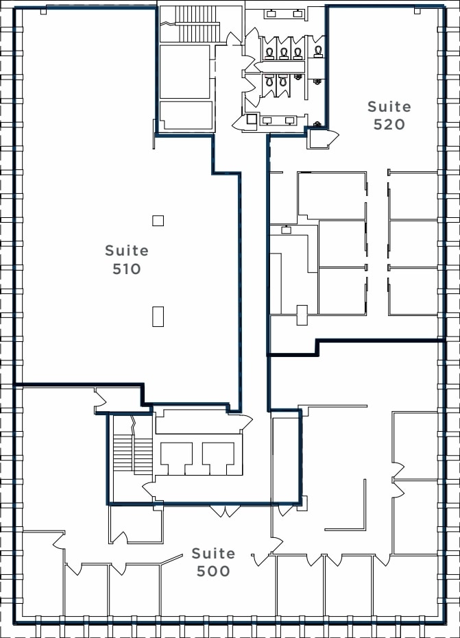 404 6th Ave SW, Calgary, AB à louer Plan d’étage– Image 1 sur 1