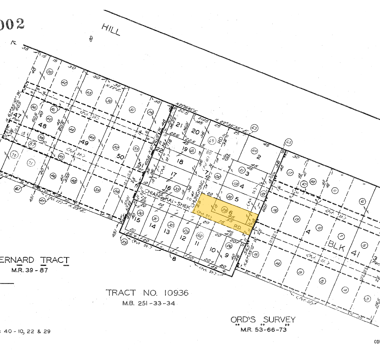 508 Chung King Ct, Los Angeles, CA à louer Plan cadastral– Image 1 sur 2