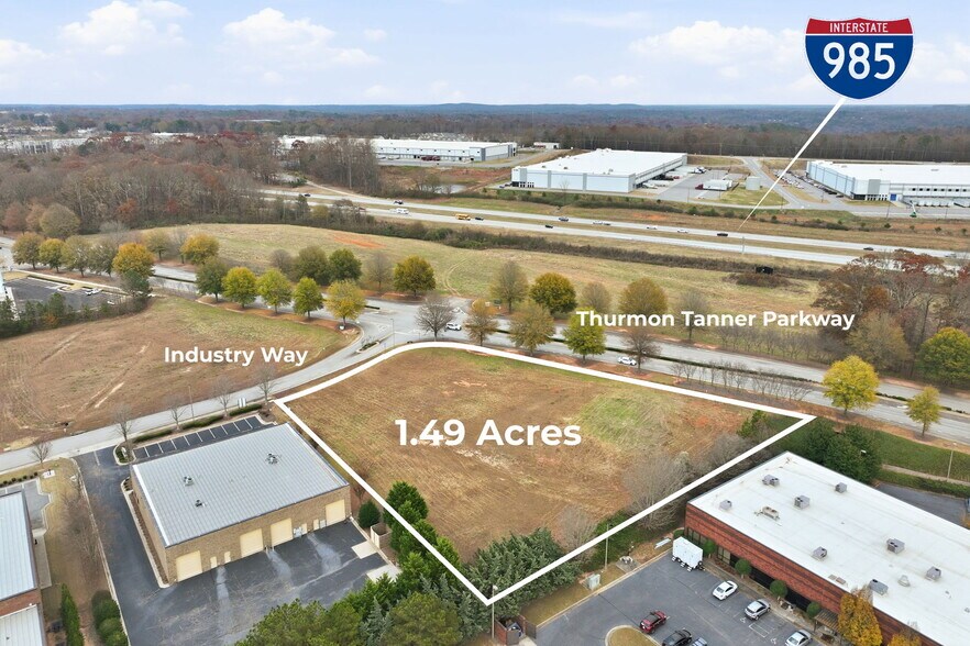 4129 Industry Way, Flowery Branch, GA à louer - Aérien – Image 1 sur 15