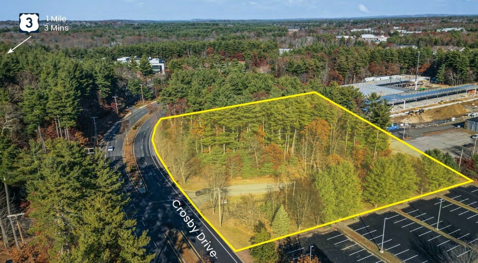 39 Crosby Dr, Bedford, MA à vendre - Aérien – Image 2 sur 4
