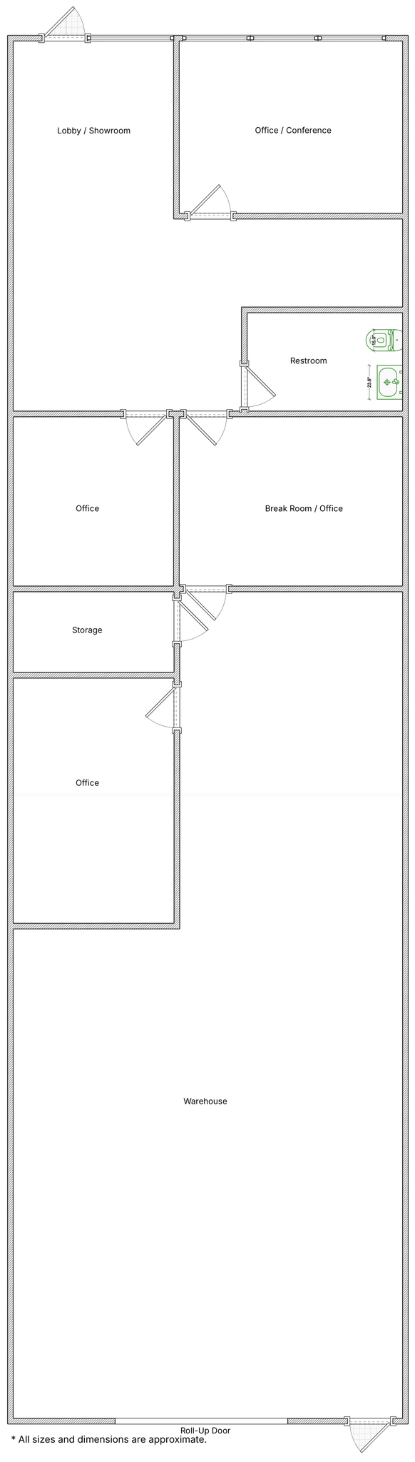 2035 Central Cir, McKinney, TX à louer Plan d’étage– Image 1 sur 1