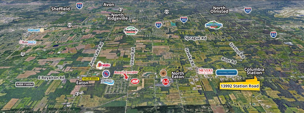 13992 Station Rd, Columbia Station, OH à louer - Photo de l’immeuble – Image 2 sur 2