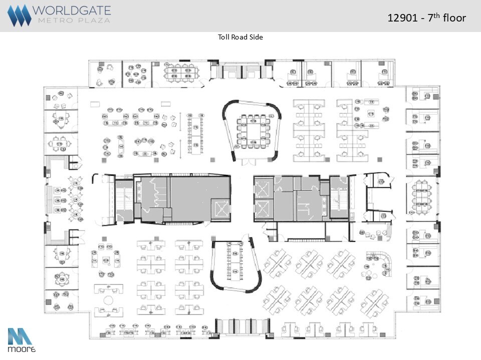 12851 Worldgate Dr, Herndon, VA à louer Plan d’étage– Image 1 sur 10