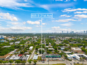 811 S 21st Ave, Hollywood, FL - VUE AÉRIENNE  vue de carte - Image1