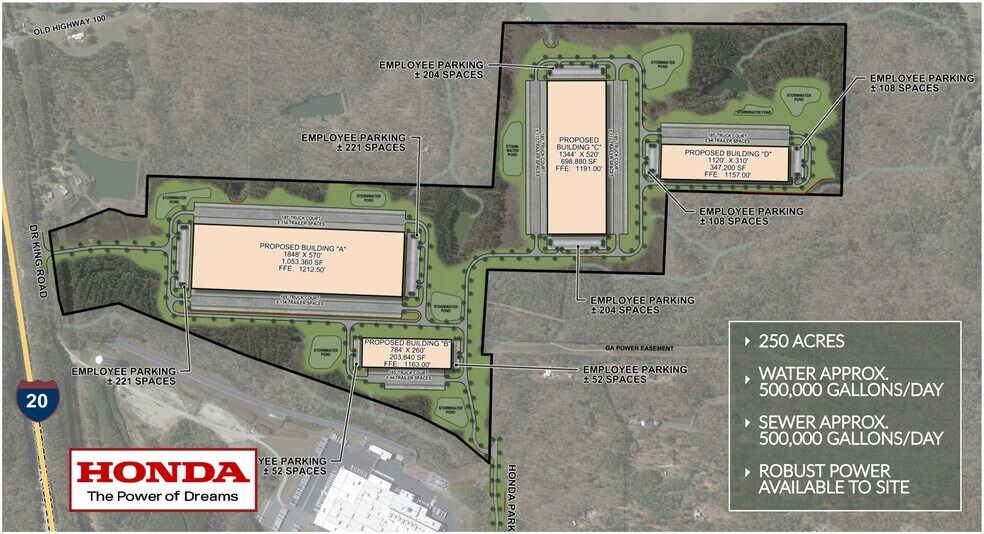 542 Largent Trl, Tallapoosa, GA à louer - Plan de site – Image 1 sur 2