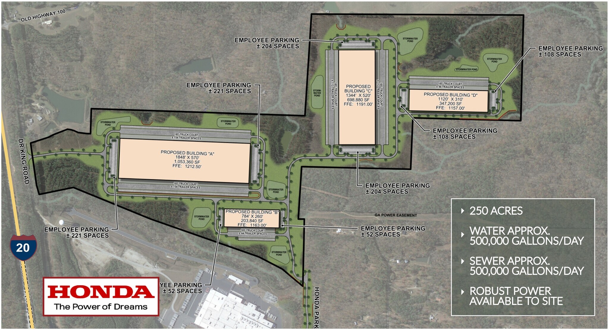 542 Largent Trl, Tallapoosa, GA à louer Plan de site– Image 1 sur 3