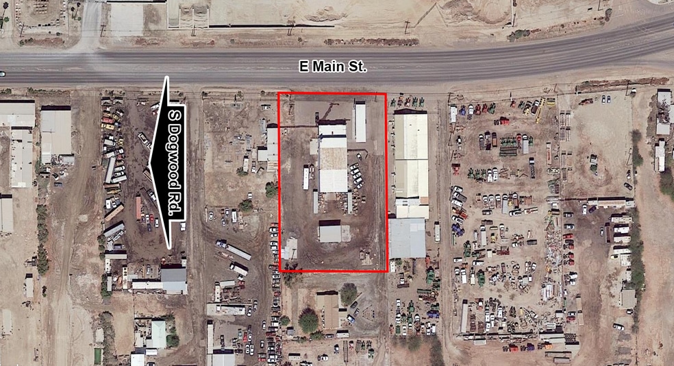 803 E Main St, El Centro, CA à vendre - Aérien – Image 2 sur 10