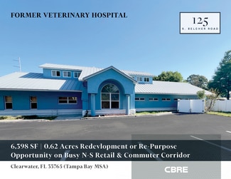 Plus de détails pour 125 S Belcher Rd, Clearwater, FL - Local commercial à vendre