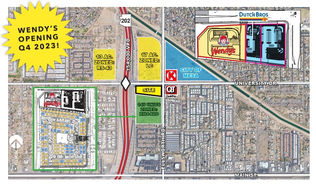 University Dr & Ellsworth Rd, Mesa, AZ à louer Photo de l’immeuble– Image 1 sur 3
