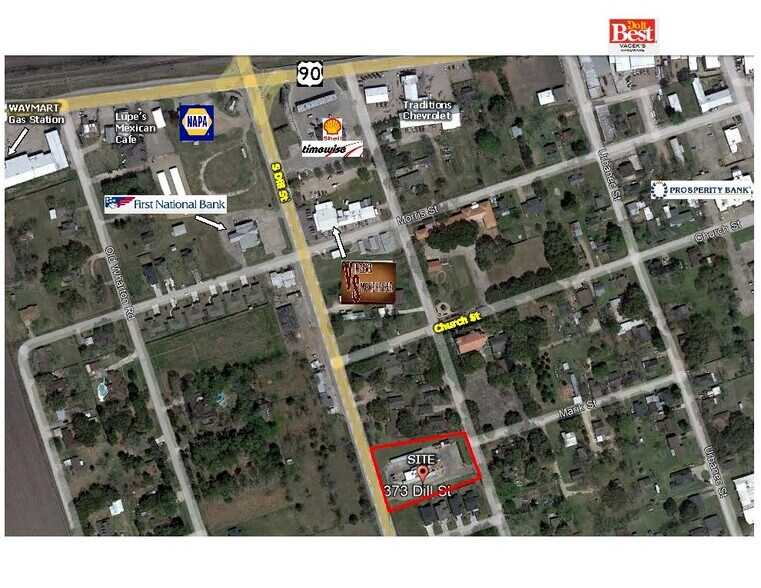 373 S Dill St, East Bernard, TX à louer - Aérien – Image 2 sur 19