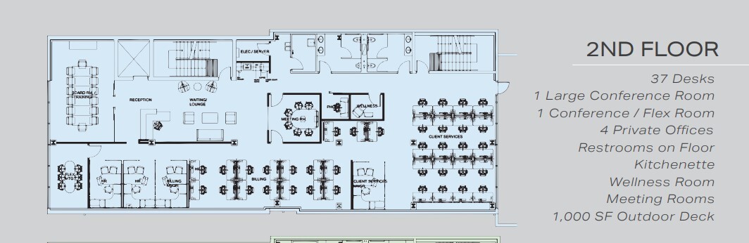 4545 N Ravenswood Ave, Chicago, IL à louer Plan d’étage– Image 1 sur 1