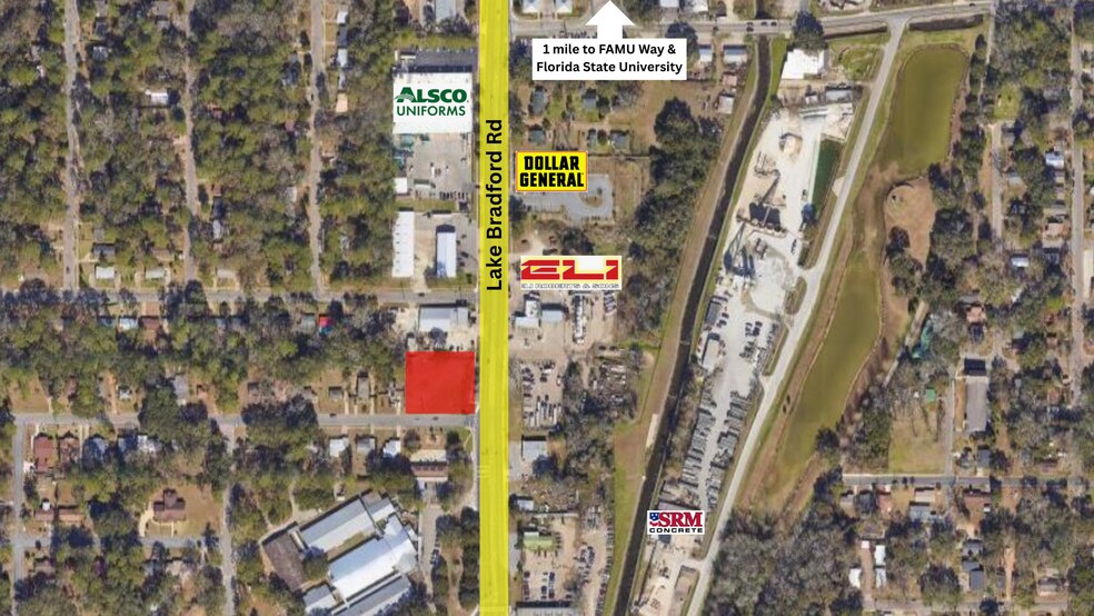 2202 Lake Bradford Rd, Tallahassee, FL à vendre - Photo principale – Image 1 sur 2
