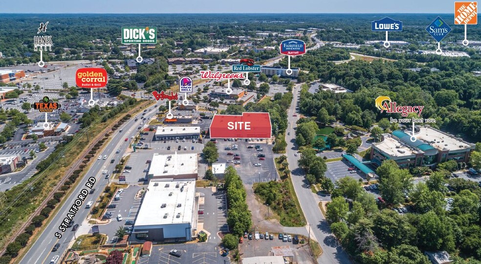 1612 S Stratford Rd, Winston-Salem, NC à louer - Photo de l’immeuble – Image 2 sur 5