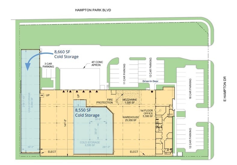 9001 E Hampton Dr, Capitol Heights, MD à louer Plan d’étage– Image 1 sur 1