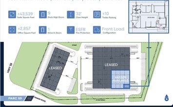 7259 Rankin Rd, Humble, TX à louer Plan de site– Image 1 sur 1