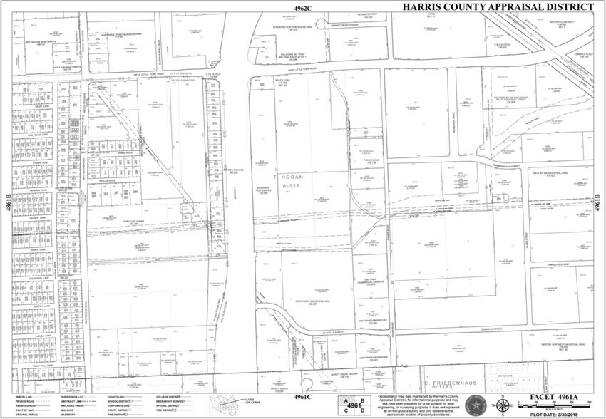 10642 W Little York Rd, Houston, TX à louer - Plan cadastral – Image 2 sur 2