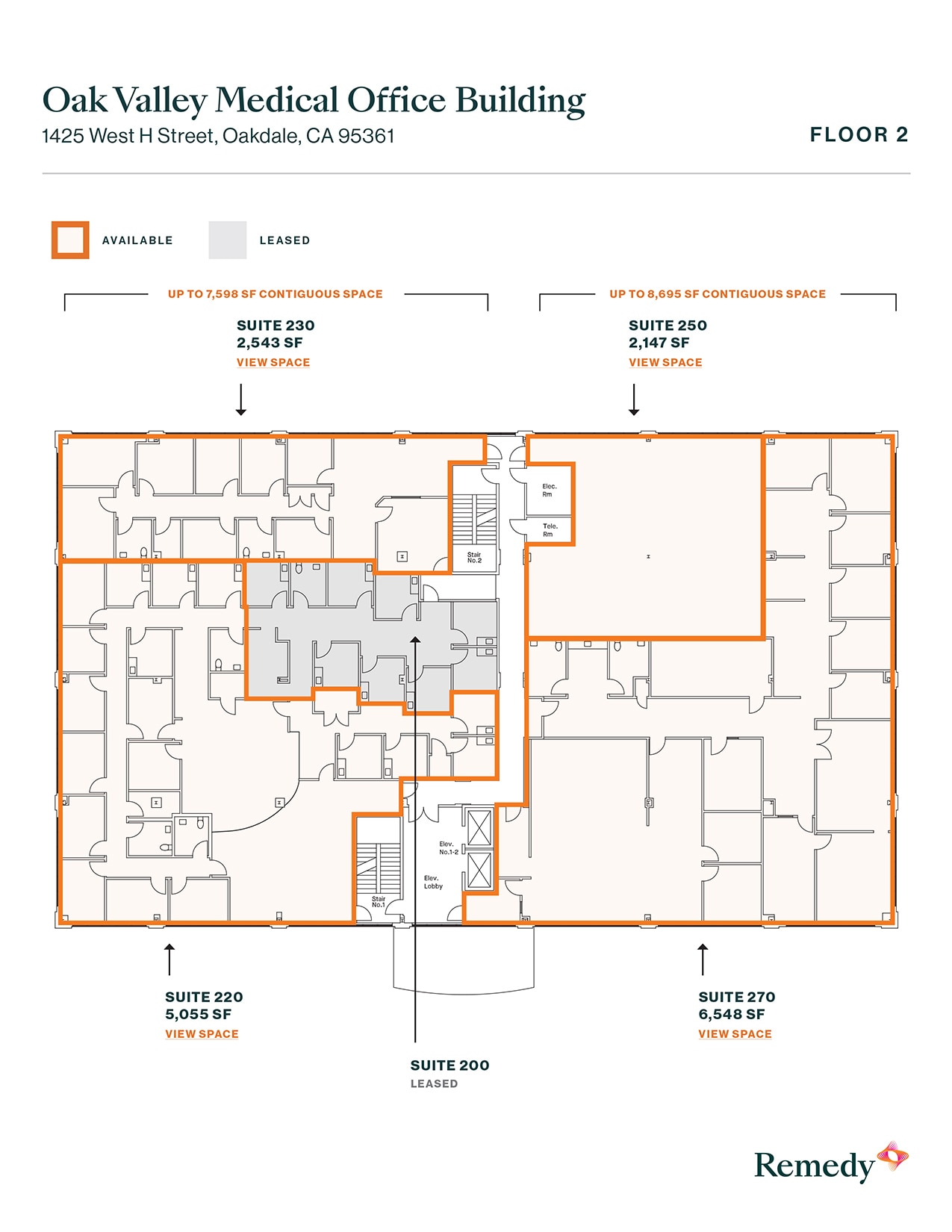 1425 W H St, Oakdale, CA à louer Plan d’étage– Image 1 sur 1