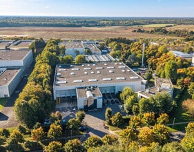 Bussy-Saint-Georges - Vue aérienne vue de carte