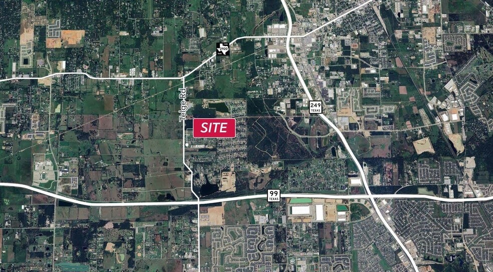 20252 Telge Rd, Tomball, TX à louer - Plan de site – Image 3 sur 3